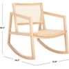 image:imageSafavieh Couture Perth Black and Natural Rattan Rocking ChairNatural