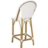 image:imageSafavieh PAT4019A Collection Gresley Navy and White IndoorOutdoor Stacking French Bistro Counter StoolWhite