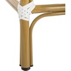 image:imageSafavieh PAT4019A Collection Gresley Navy and White IndoorOutdoor Stacking French Bistro Counter StoolWhite