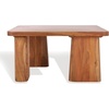 image:imageSAFAVIEH Couture Collection Martinelli Natural Solid Wood Coffee TableNatural