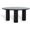 image:imageSAFAVIEH Couture Collection Tylee Black Solid WoodMarble Coffee TableBlackBlack