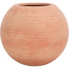 image:imageSAFAVIEH Outdoor  Mora Beige Finconstone Cement Round Planter Pot with Drainage Hole Fully Assembled PAT1534BTerracotta