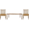 image:imageSafavieh Couture Patio Dominica Natural Wooden Outdoor Dining Table