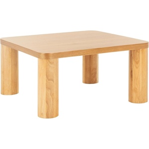 image:imageSAFAVIEH Aldous Square COF1501 Coffee Table 32 W x 32 D x 16 H NaturalNatural