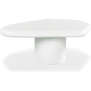 image:imageSAFAVIEH Couture Collection  Rhianna Black Concrete Coffee Table Sculptural Modern Accent Table Contemporary Design SFV2609BWhite