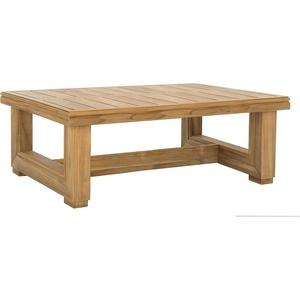 image:imageSAFAVIEH Couture Montford Brazilian Teak Coffee TableNatural Teak