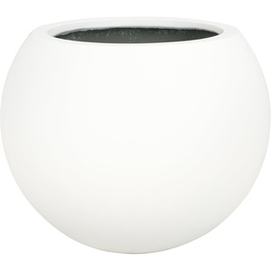 image:imageSAFAVIEH Outdoor  Kenslia Large Sphere Planter Pot  Sage Ficonstone Concrete  Decorative Outdoor Flower Pot for Patio Porch amp Garden 196 W x 196 D x 157 H PAT1519EWhite