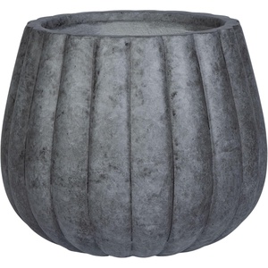 image:imageSAFAVIEH Outdoor Patio Furniture Kaston White Concrete Ficonstone Planter Pot Fully AssembledGray