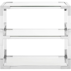 image:imageSafavieh Couture Home Louisa Glam Silver Acrylic End TableSilver