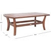 image:imageSAFAVIEH Coffee Table CPT1024A NaturalBeige