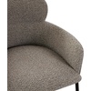 image:imageSAFAVIEH Couture Charlize Velvet Dining ChairLight GreyBlack