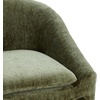 image:imageSAFAVIEH Couture Collection  Kagan Olive Green Chenille 27 Inch Counter Stool Upholstered CounterHeight Seating with Curved Back Fully Assembled SFV4857BOlive Green
