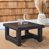 image:imageSAFAVIEH Couture Outdoor Collection CPT1002 Table BlackBlack