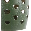 image:imageSAFAVIEH Home Collection Amaissa Moss Green Ceramic Decorative Garden Stool for Living Room Bedroom Garden Side Table Plant Stand Fully AssembledMoss Green
