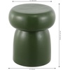 image:imageSAFAVIEH Home Collection Millia Moss Green Ceramic Decorative Garden Stool for Living Room Bedroom Garden Side Table Plant Stand Fully AssembledMoss Green