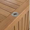 image:imageSAFAVIEH Outdoor  Abri Cushion Storage Box  Solid Wood  Coastal Resort Storage Bench Design  Ideal for Patio Deck Porch Backyard 18 W x 47 D x 19 H PAT7037ANatural