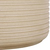 image:imageSAFAVIEH Outdoor Patio Furniture Collection  Astrid Sandy Beige Ficonstone Low Wide Side Table Round Modern Patio Accent Table Fully Assembled PAT1538BBeige