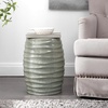 image:imageSafavieh ACS4575A Home Kita White Ceramic 19inch IndoorOutdoor Side Table Garden StoolBlue