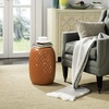 image:imageSafavieh Calla Ceramic Decorative Garden Stool OrangeOrange