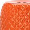 image:imageSafavieh Calla Ceramic Decorative Garden Stool OrangeOrange