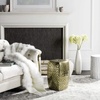 image:imageSafavieh Jasmine Glazed Ceramic Decorative Garden Stool SilverGold