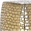 image:imageSafavieh Jasmine Glazed Ceramic Decorative Garden Stool SilverGold