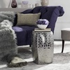 image:imageSafavieh Jasmine Glazed Ceramic Decorative Garden Stool SilverSilver