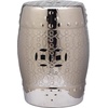 image:imageSafavieh Lantana Glazed Ceramic Decorative Garden Stool SilverSilver