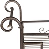 image:imageSafavieh Outdoor Collection Noreen Antique White 3 Tier ShelfRustic Brown