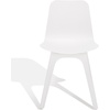image:imageSAFAVIEH Couture Collection Damiano Retro Grey Molded Plastic Dining Chair Set of 2White