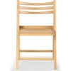 image:imageSAFAVIEH Couture Collection Jacie Black Seat Folding Chair Set of 2 Fully AssembledNatural