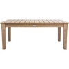 image:imageSAFAVIEH Couture Outdoor  Martinique Coffee Table  Natural  Solid Wood  Coastal Slatted Design  Ideal for Patio Deck Porch Backyard 467 W x 26 D x 185 H CPT1014Natural