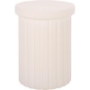 image:imageSAFAVIEH Home Collection  Jhene 18Inch Ceramic Garden Stool Light Cream Glazed Finish Indoor Outdoor Decorative Accent Stool Fully Assembled ACS4614ALight Cream