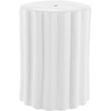 image:imageSAFAVIEH Home Collection Tulett White Ceramic Decorative Garden Stool for Living Room Bedroom Garden Side Table Plant StandWhite