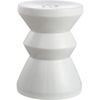 image:imageSafavieh ACS4576A Home Larsa Light Blue Ceramic 19inch IndoorOutdoor Side Table Garden StoolWhite