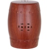 image:imageSafavieh Castle Gardens Collection Ming Forest Golden Oak Glazed Ceramic Garden StoolRed