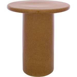 image:imageSAFAVIEH Home Collection  Joslin 19Inch Ceramic Garden Stool Ginger Glazed Finish Indoor Outdoor Decorative Accent Stool Fully Assembled ACS4610AGinger