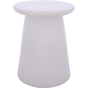image:imageSAFAVIEH Home Collection  Thena 18Inch Ceramic Garden Stool Dark Blue Glazed Finish Indoor Outdoor Decorative Accent Stool Fully Assembled ACS4609BLight Cream