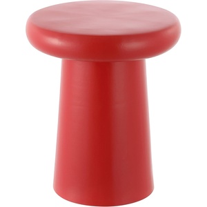 image:imageSAFAVIEH Home Collection Noldita Modern Bright Red Ceramic 16inch Decorative Accent Garden Stool for Living Room Bathroom Patio Side Table Plant Stand Fully AssembledBright Red