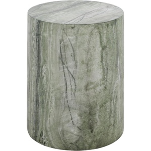 image:imageSAFAVIEH Outdoor  Tina Cylinder Accent Table  Smoke  Fully Assembled  Weather Resistant  Ideal for Deck Patio Backyard 138 W x 138 D x 177 H PAT6201BGreen Marble