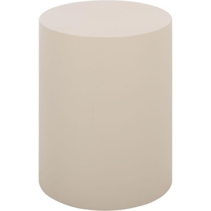 image:imageSAFAVIEH Outdoor  Tina Cylinder Side Table  Beige  Fully Assembled  Weather Resistant  Ideal for Deck Patio Backyard 138 W x 138 D x 177 H PAT6200BIvory