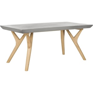 image:imageSAFAVIEH Outdoor Collection Pacey Dark Grey IndoorOutdoor Modern Concrete 1654 Coffee Table