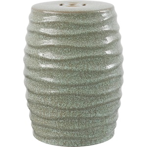 image:imageSafavieh ACS4575A Home Kita White Ceramic 19inch IndoorOutdoor Side Table Garden StoolBlue