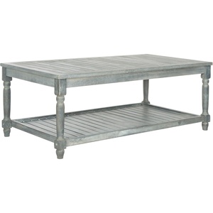 image:imageSafavieh Outdoor Collection Oakley Dark Slate Grey Coffee TableAsh Grey