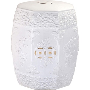 image:imageSafavieh Zen Ren Ceramic Decorative Garden Stool White