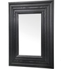 image:imageSAFAVIEH Couture Collection  Jilianna Black Wood Rectangle MirrorBlack