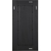 image:imageSAFAVIEH Couture Collection  Kaya Black Wood Rectangle MirrorBlack