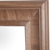 image:imageSAFAVIEH Couture Collection  Kaya Black Wood Rectangle MirrorWalnut