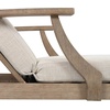 image:imageSAFAVIEH Couture Outdoor Patio Furniture Collection  Martinique Chaise Lounge Chair Natural Teak Solid Wood with Removable Beige Cushions CPT1066ANaturalBeige