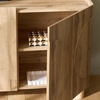 image:imageSAFAVIEH Furniture  Marrero Media Stand for TVs up to 65  Oak Entertainment Media Console  4Door Storage Cabinet for Living Room Bedroom MED3121AOak